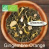 Thé vert agrume gingembre Orange BIO